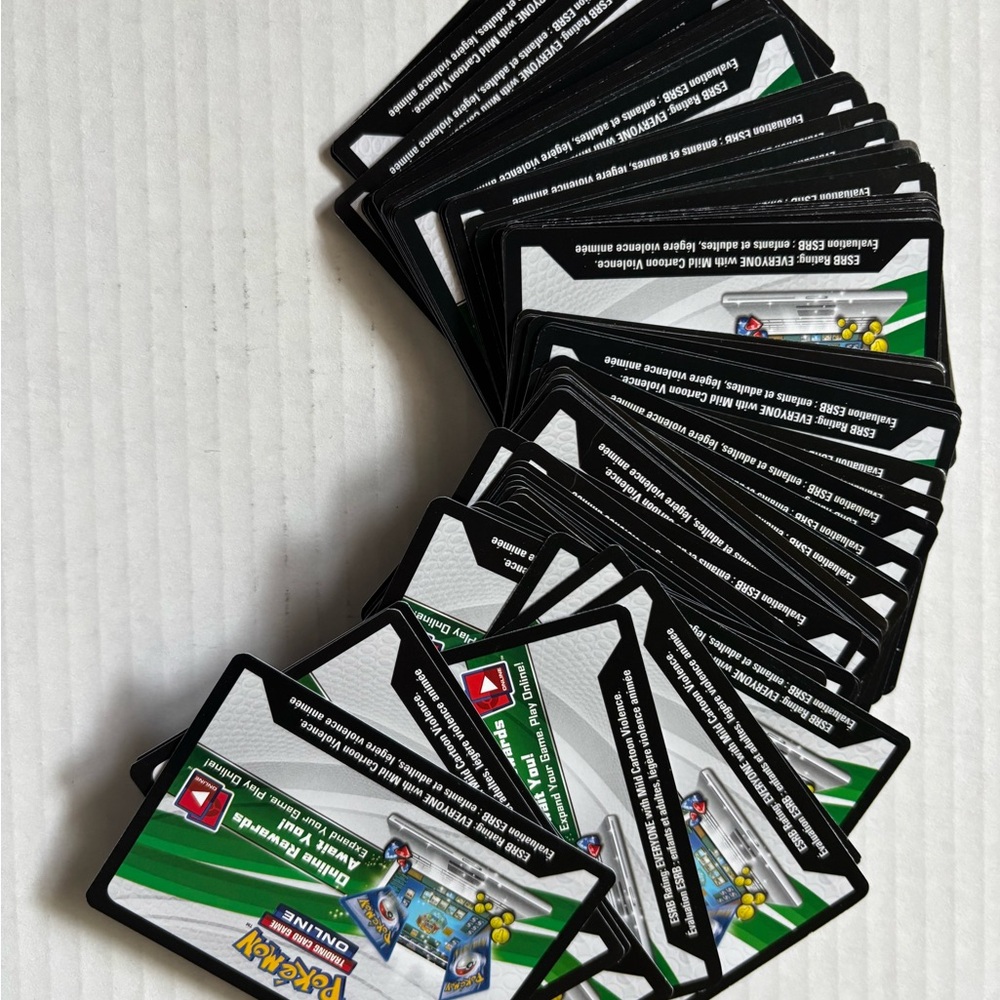 Pokemon Trading Card Game Online Code Cards - New / Unused